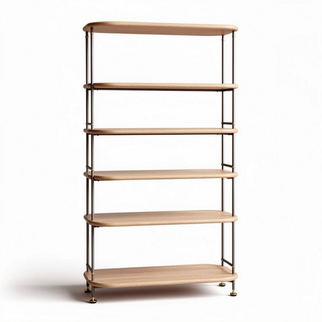 Boekenkast van hout voor thuisgebruik - 150 x 80 x 180cm